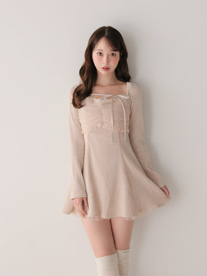 model：162cm　(size：F　color：Pink)