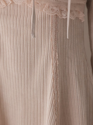 Ribbon veil flare mini onepiece(eme10631)