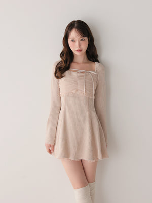 model：162cm　(size：F　color：Pink)
