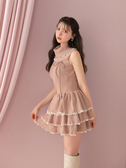 model：160cm　(size：F　color：Pink)