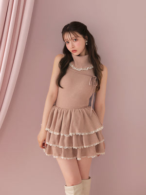 model：160cm　(size：F　color：Pink)