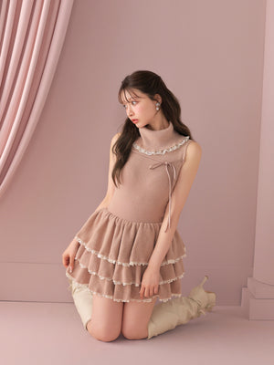 model：160cm　(size：F　color：Pink)