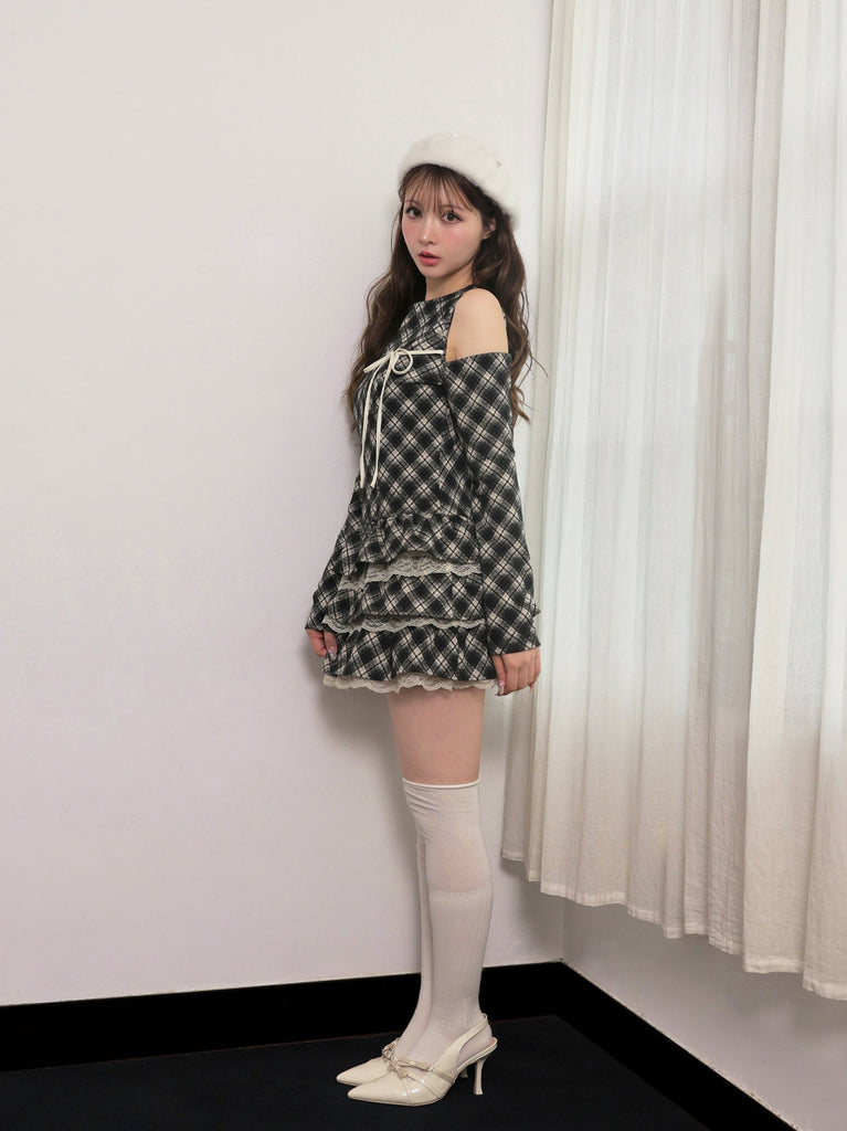model：160cm　(size：F　color：Beige)