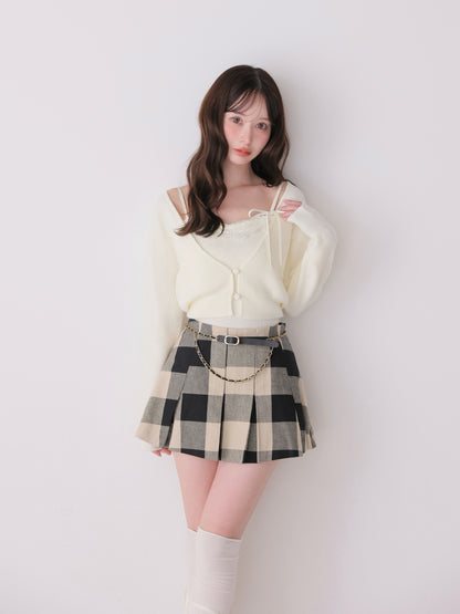 model：162cm　(size：F　color：Ivory)