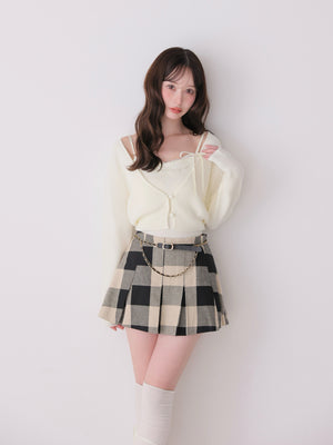model：162cm　(size：F　color：Ivory)