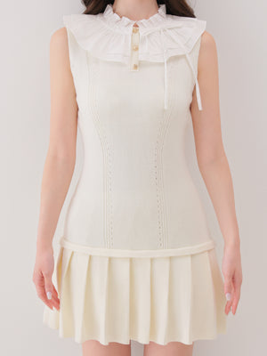 model：162cm　(size：F　color：Ivory)