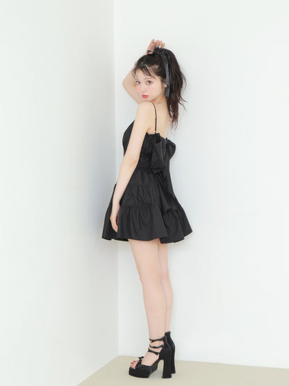 model：160cm　(size：F　color：Black)