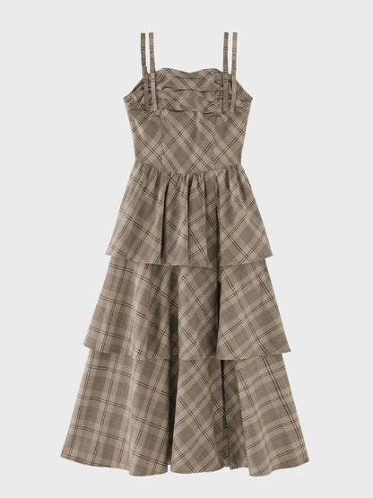 Double strap slit onepiece(eme10710)