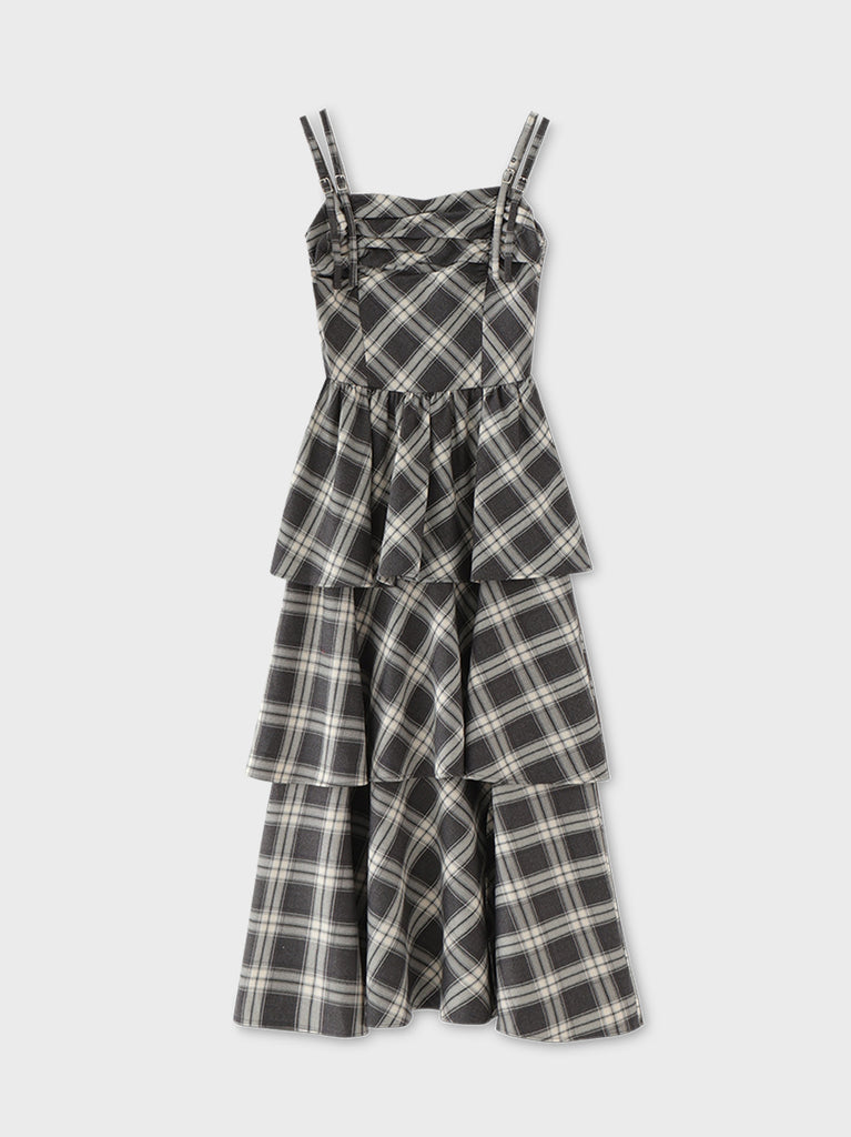 Double strap slit onepiece(eme10710)