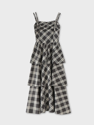 ワンピース M me eme Double strap slit onepiece Gray Double strap slit onepiece(eme10710) – M me eme