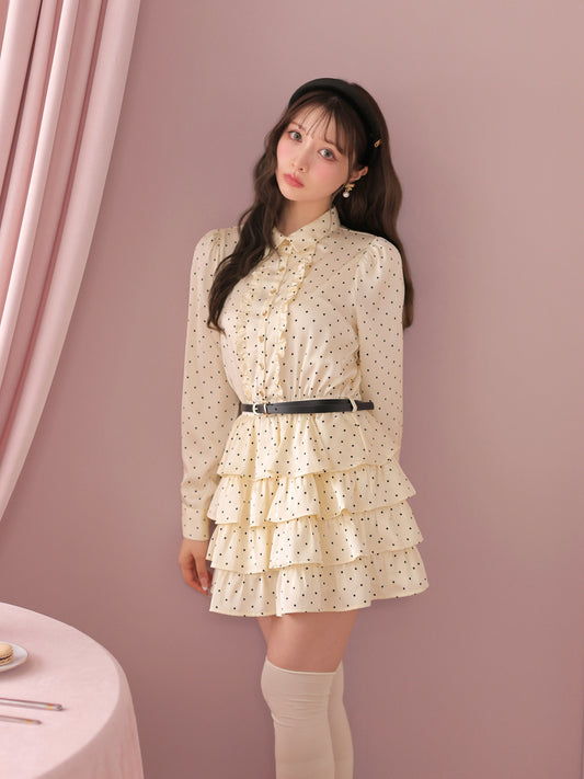 model：160cm　(size：F　color：Beige)