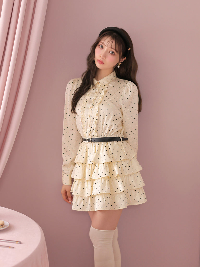 model：160cm　(size：F　color：Beige)