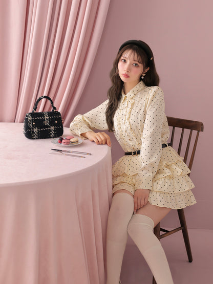 model：160cm　(size：F　color：Beige)