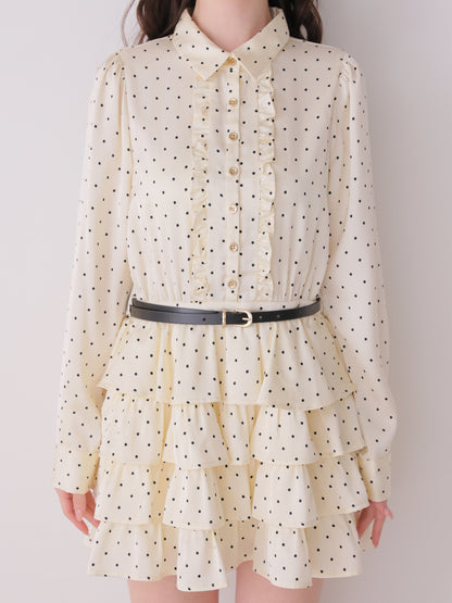 model：162cm　(size：F　color：Beige)
