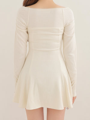 Cross tulle flare mini onepiece(eme10736)