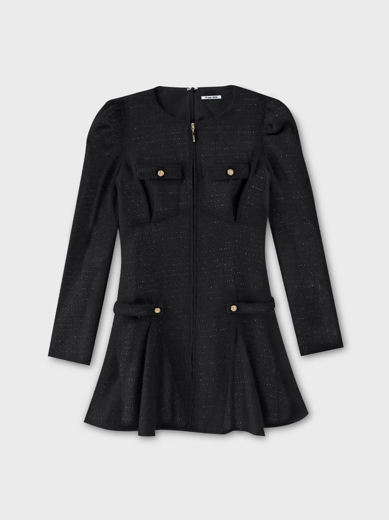 Zip puff mini onepiece(eme10744)