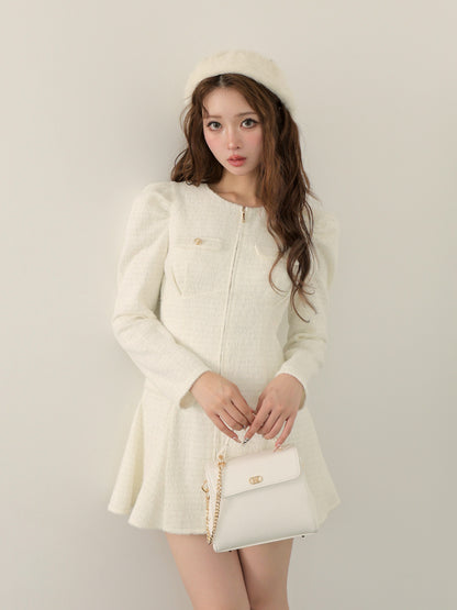 Zip puff mini onepiece(eme10744)