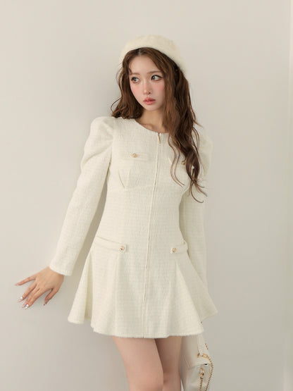 Zip puff mini onepiece(eme10744)