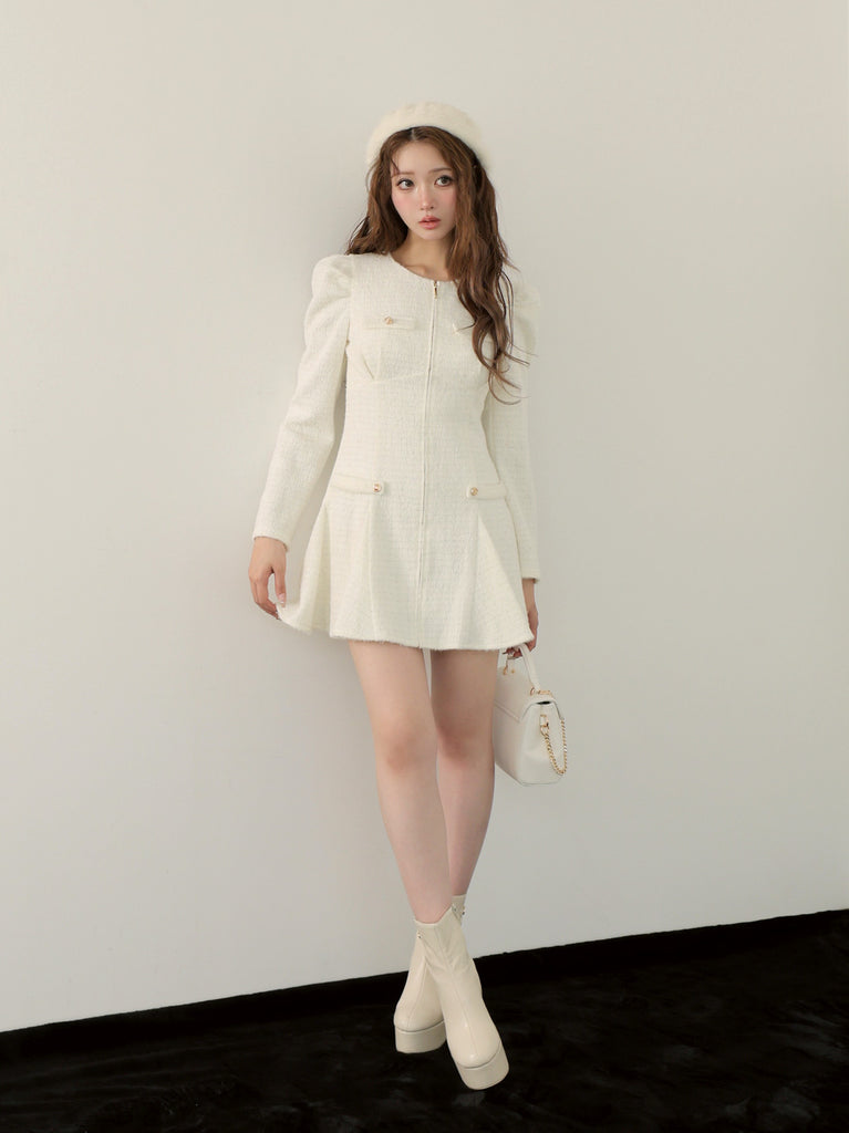 Zip puff mini onepiece(eme10744)