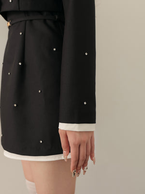 Ribbon bijou mini onepiece(eme10761)