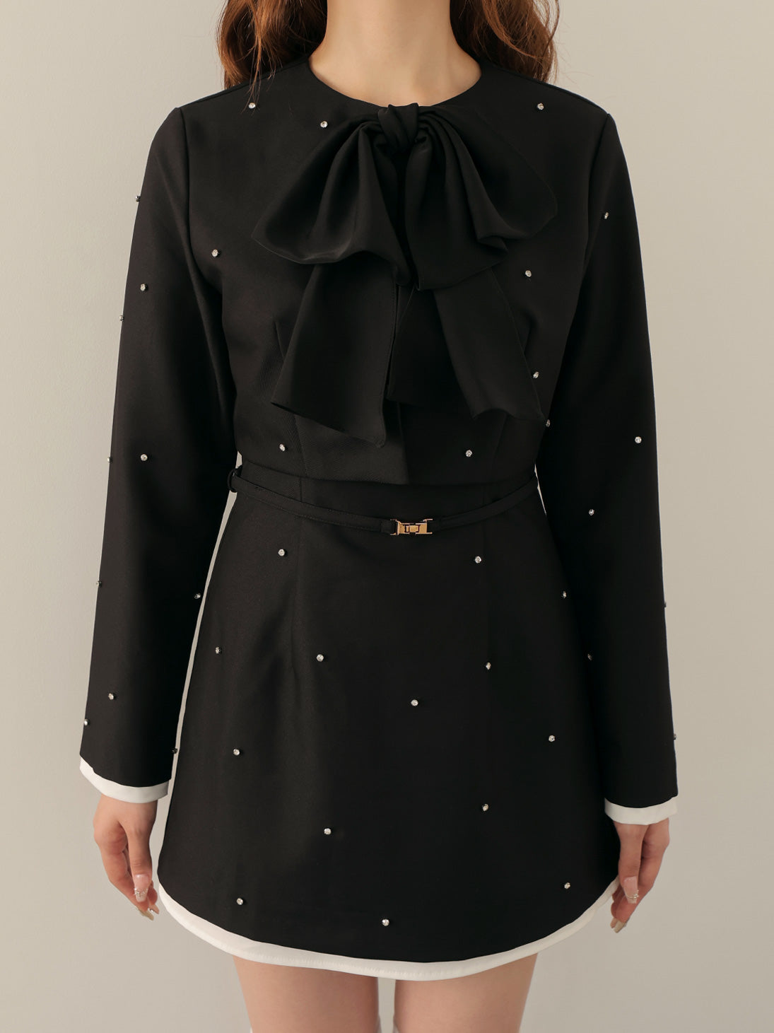 エムミーエメBack ribbon shirring mini onepiece Shirring Ribbon OP (2003) by Moi-même-Moitié