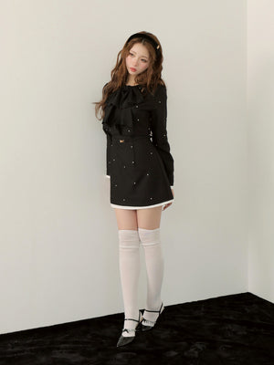 Ribbon bijou mini onepiece(eme10761)