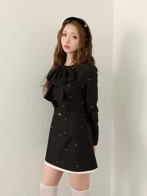 Ribbon bijou mini onepiece(eme10761)