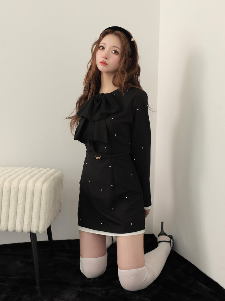 Ribbon bijou mini onepiece(eme10761)