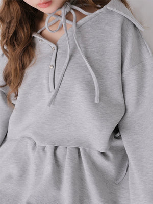 model：160cm　(size：F　color：Gray)