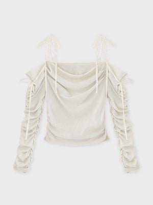 Ribbon ribbed knit(eme10773)