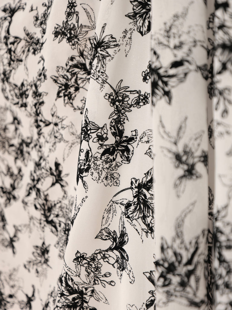 Flocky flower long onepiece(eme10775)