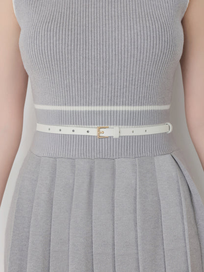 French line knit ensemble onepiece(eme10799)