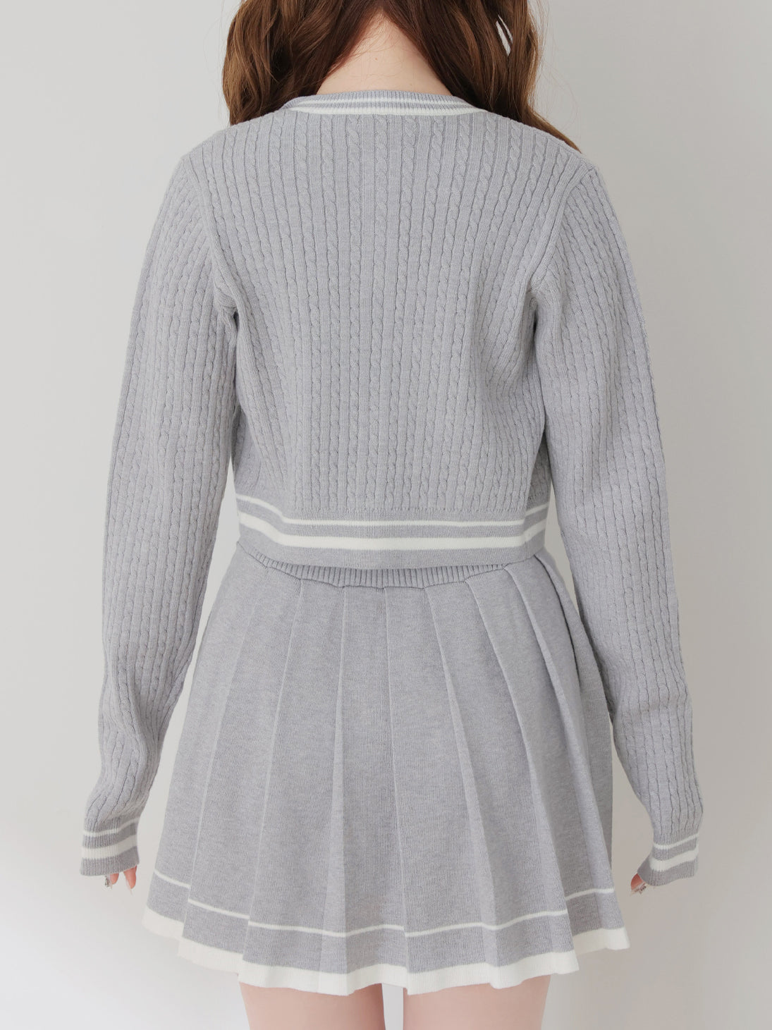 French line knit ensemble onepiece(eme10799)