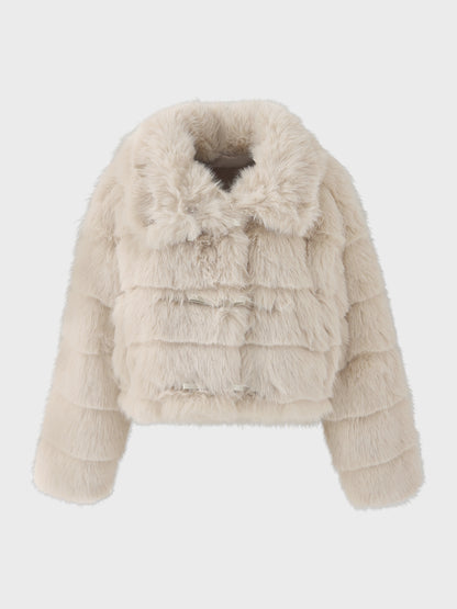 2way luxe faux fur coat(eme10780)
