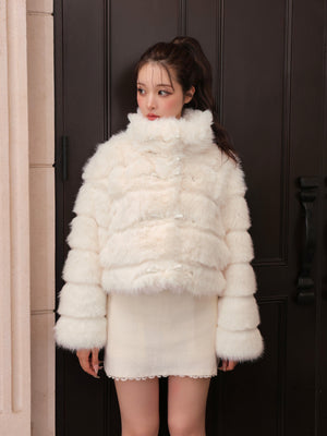 2way luxe faux fur coat(eme10780)