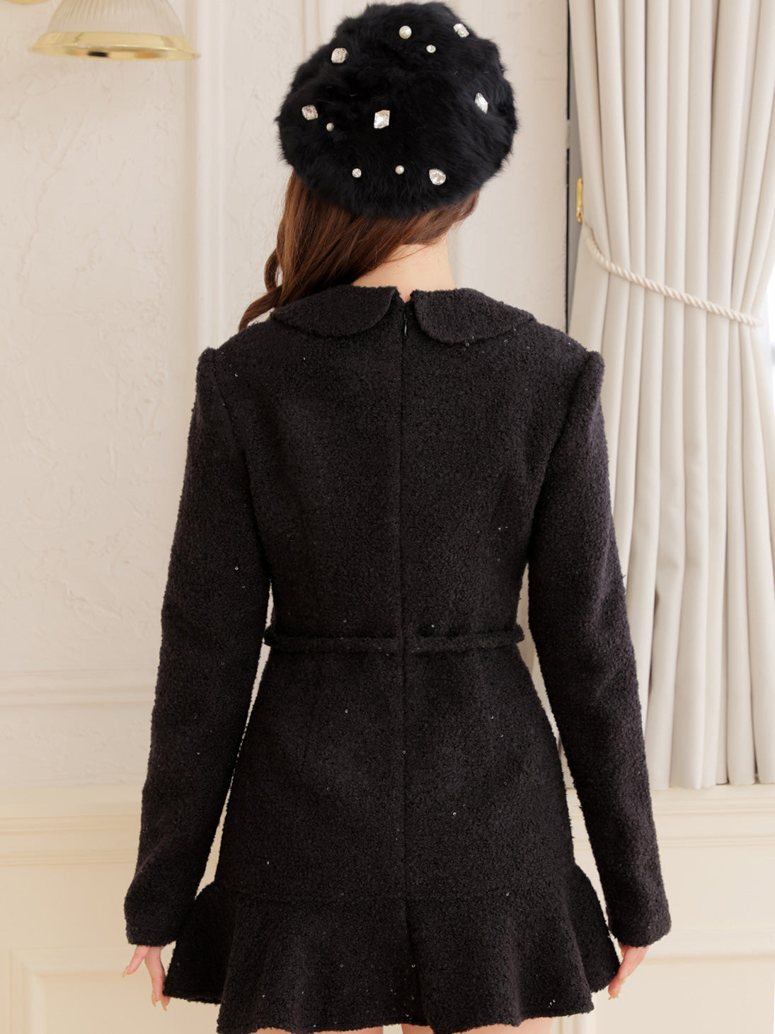 Boucle flare onepiece(eme10786)