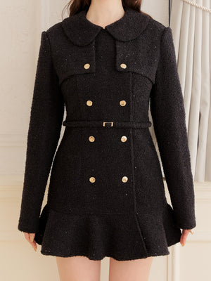 Boucle flare onepiece(eme10786)