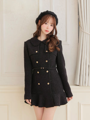 Boucle flare onepiece(eme10786)