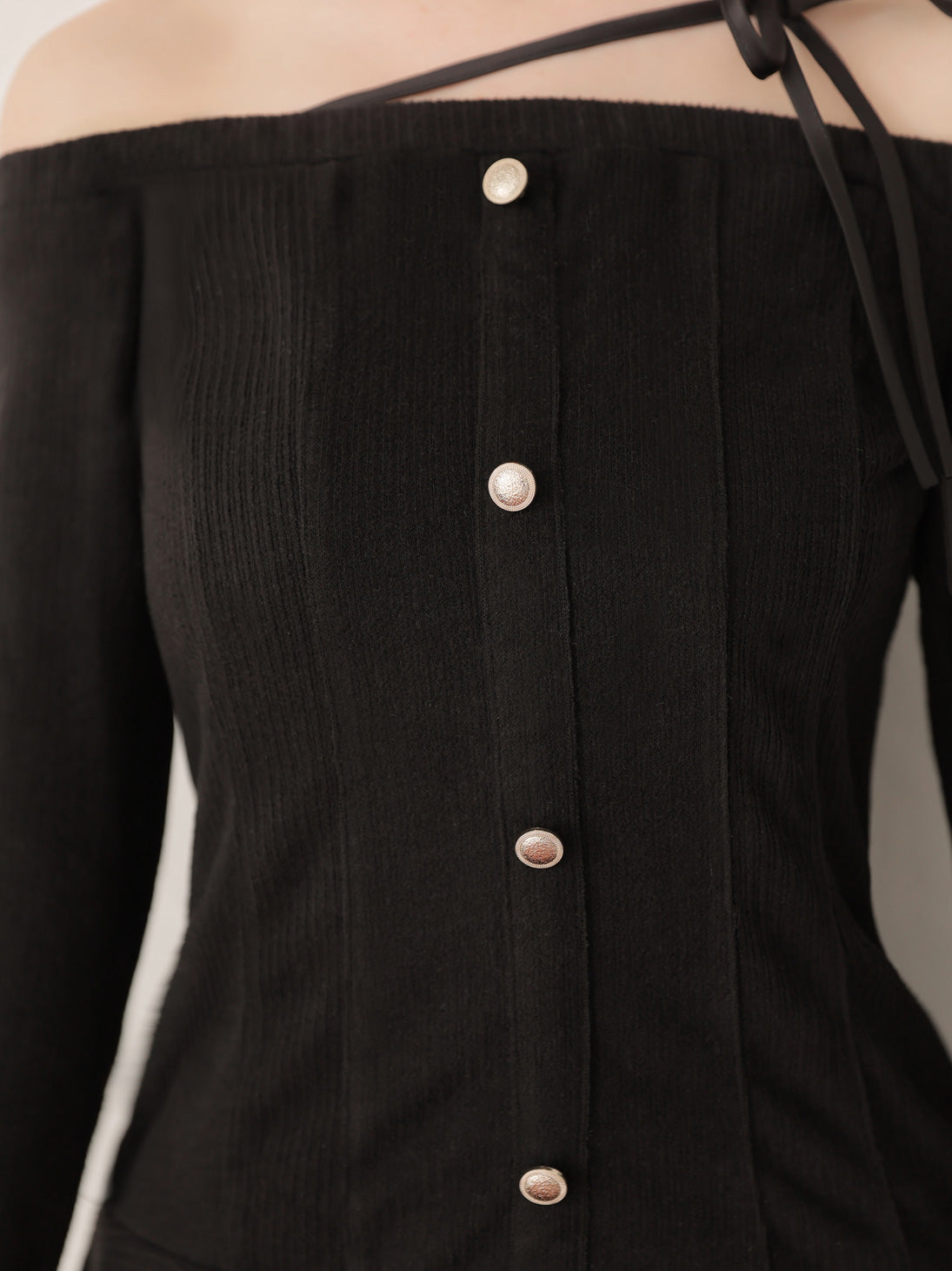 【Pre Order】Ribbon strap tiered frill mini onepiece(eme10811)