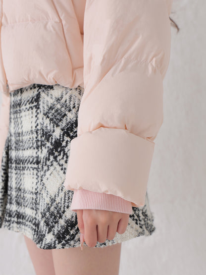 【SALE】Bijou cropped down jacket(eme10815)