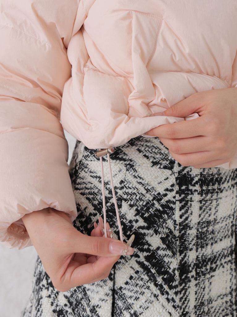 【SALE】Bijou cropped down jacket(eme10815)