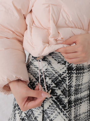 【SALE】Bijou cropped down jacket(eme10815)