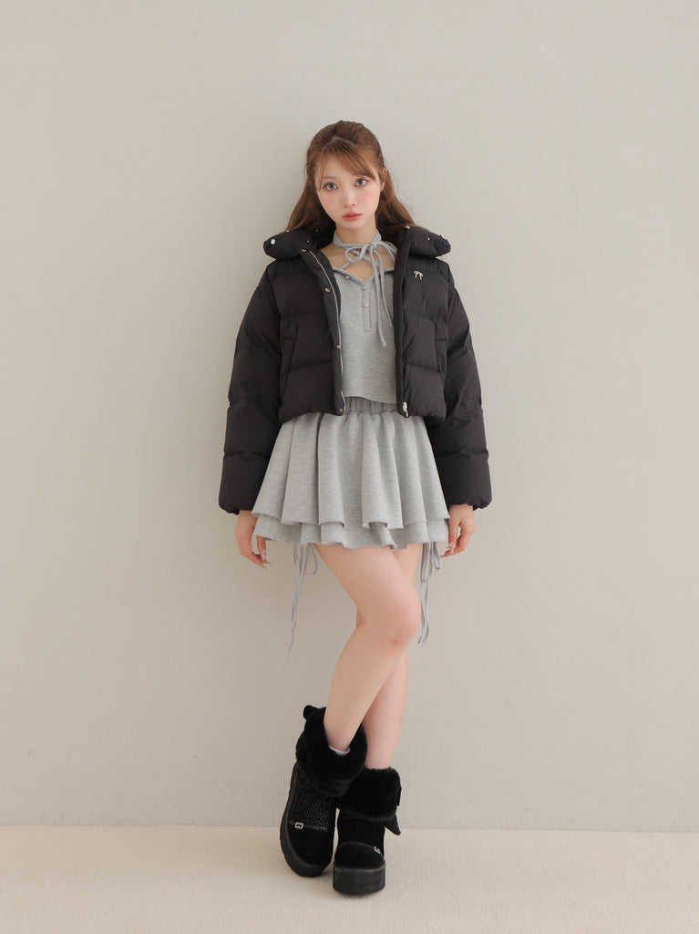 2way Velour Mouton Boots (eme10463)