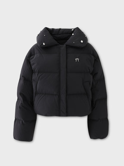 【SALE】Bijou cropped down jacket(eme10815)