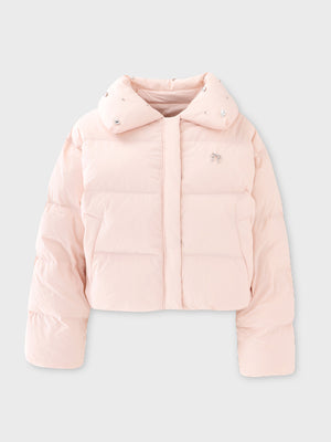 【SALE】Bijou cropped down jacket(eme10815)