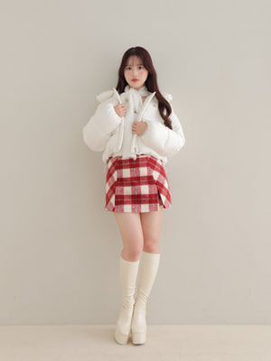 【SALE】Bijou cropped down jacket(eme10815)