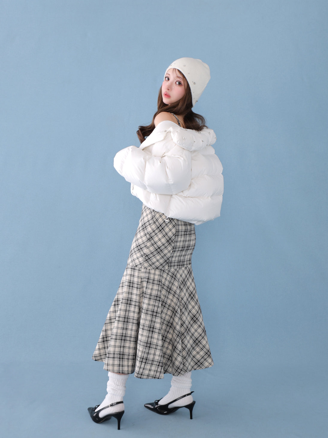 Bijou Cropped Down Jacket (EME10815)