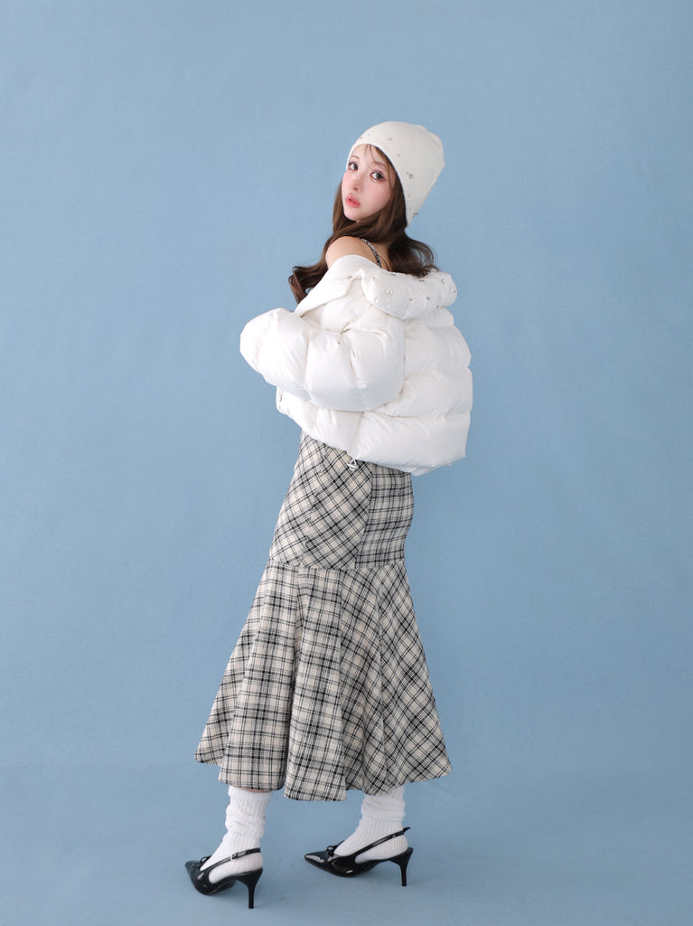 Bijou Cropped Down Jacket (EME10815)