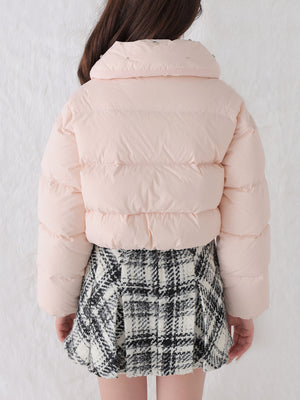 Bijou cropped down jacket(eme10815)