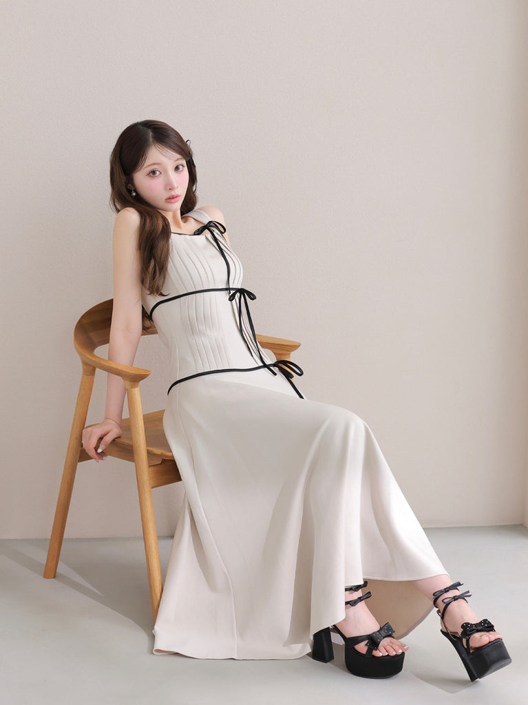 model：160cm　(size：F　color：Beige)